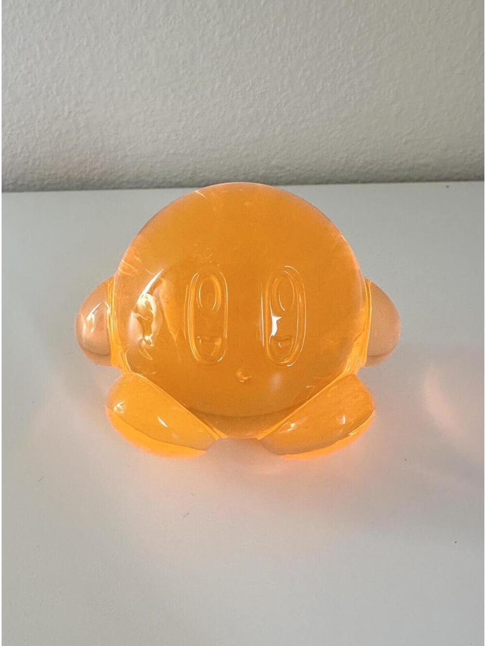 Nintendo Orange Hoshi no Kirby Gem Arcrylic Figurine Large Size 7cm